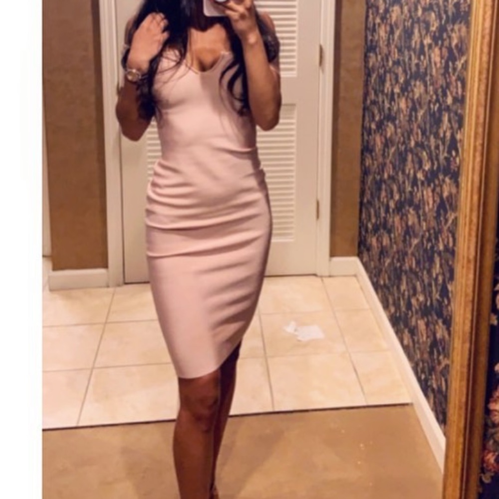 Bodycon Off Shoulder Bandage Dress